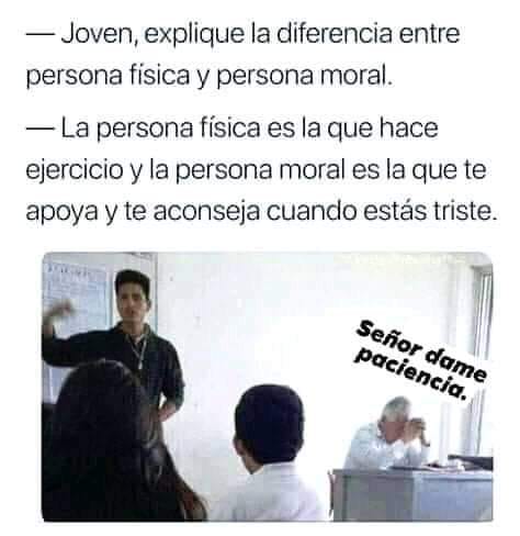 Persona física y moral